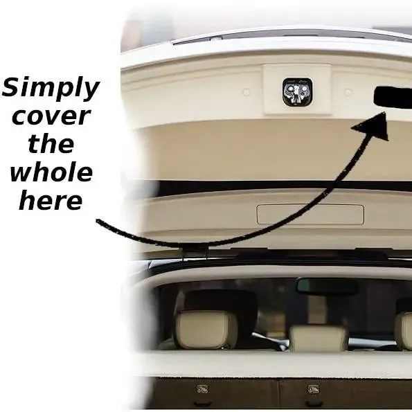 Capa do painel da tampa traseira do BMW X3 F25