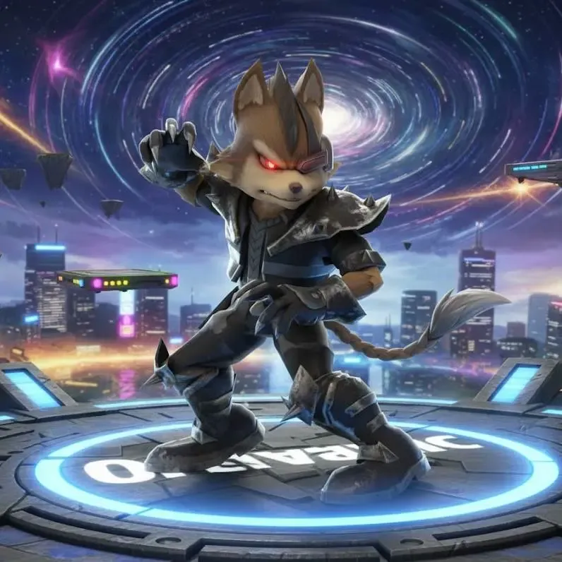 Wolf Super Smash Bros