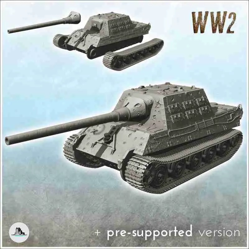 German WW2 vehicles pack - miniatures tank scenery wargame