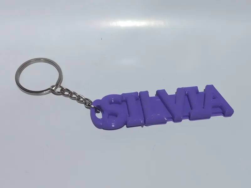 Llavero con Nombre Silvia