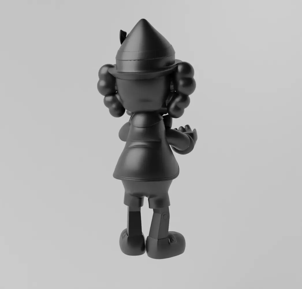 Kaws Pinocchio Art Toy Fan Art