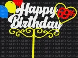 Happy 69th Birthday Cake Topper-0