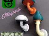 Modular Magic Mushrooms Magnetic-0