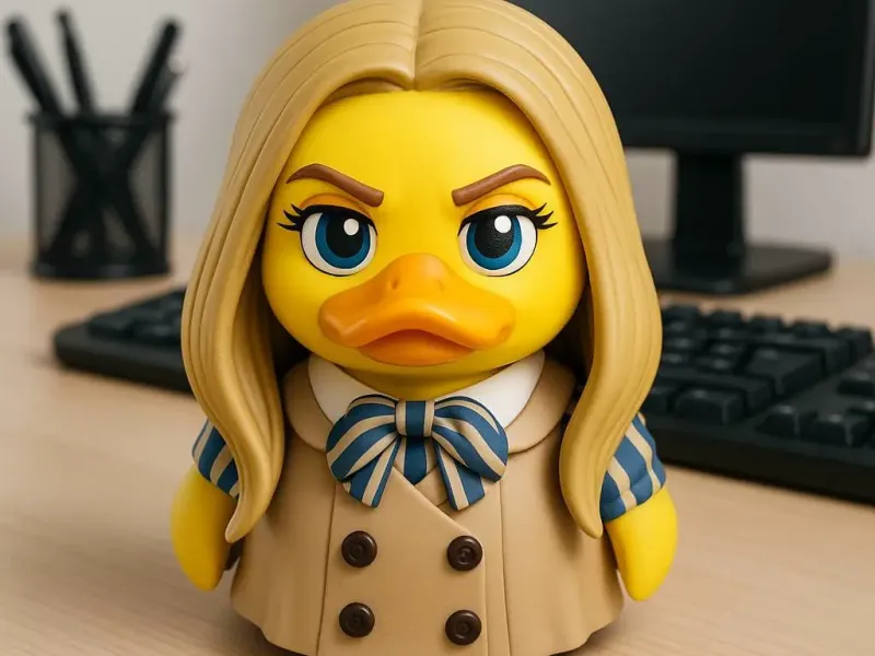 Rubber Duck - M3ga doll model - 3D print