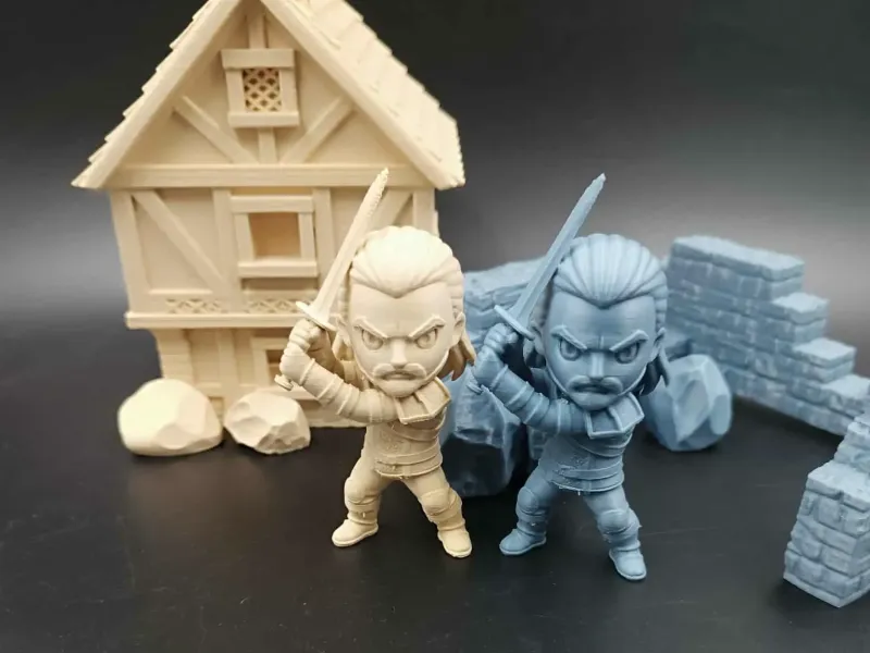 Chibi Geralt of Rivia The Witcher v2 - Toy