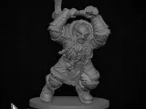 Warpick Miner Dwarf for DnD - Magic Series-3