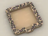 Post-It, Sticky Note Holder Leopard Print-0