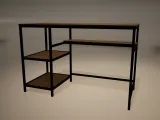 Scrivania con armadietto, miniatura (1:12, 1:16, 1:1)-4