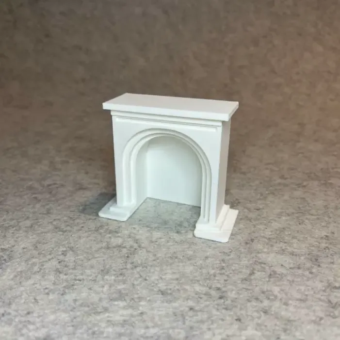 1:18 ドールハウス ミニチュアハウス用暖炉