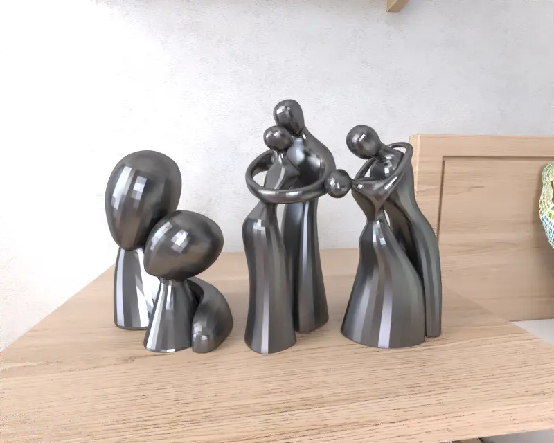 human Lovers Sculpture