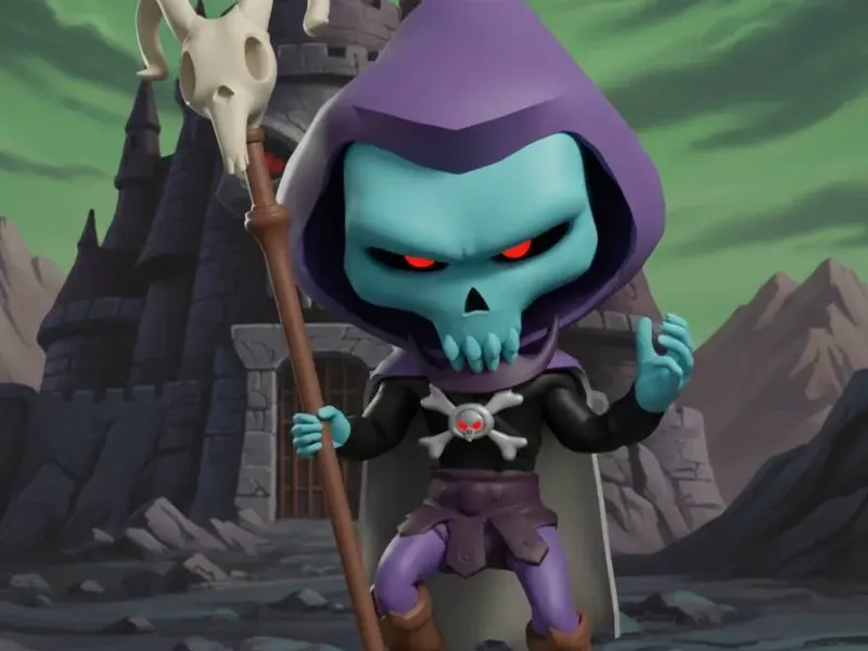 skeletor chibi  he-man