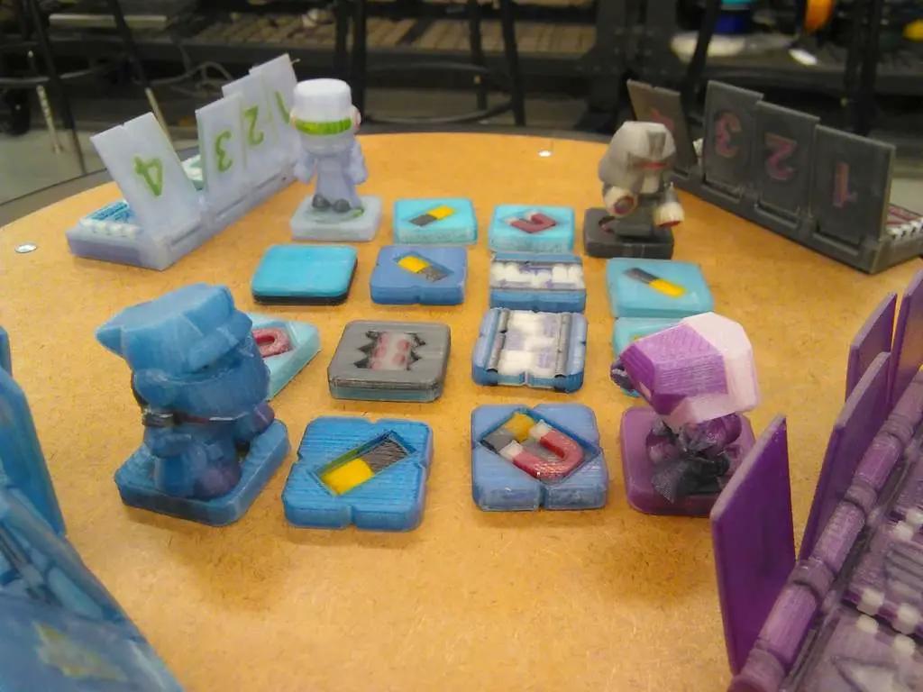 Bot Blitz Big Brute Battery Bit Battle 3D Printed Stragegy G