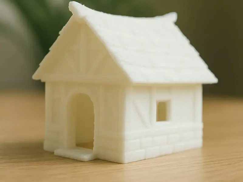 Mittelalterliches Landhaus-Hamsterhaus