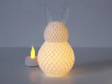 Easter Bunny Tealight Lantern Set-8
