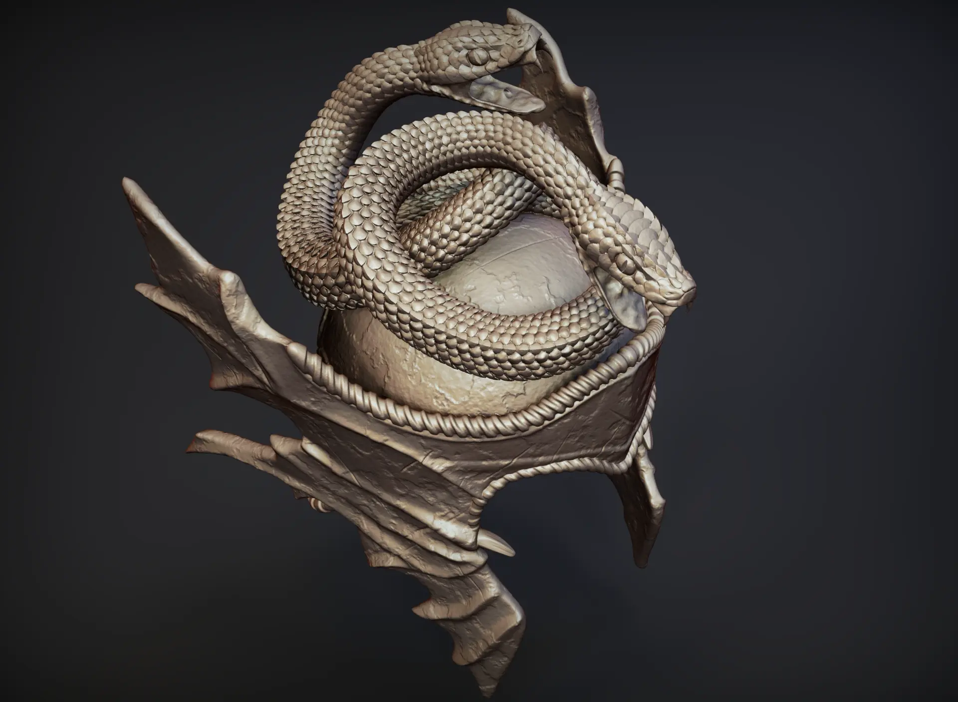 Messmer the Impaler Helmet Elden Ring 3D printing