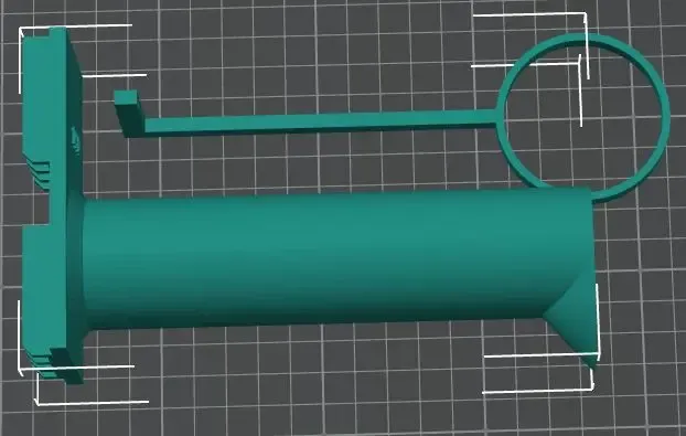 Twin Slot Spool Holder and guide