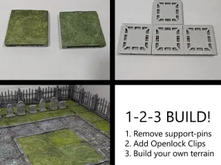 Graveyard tile - grass