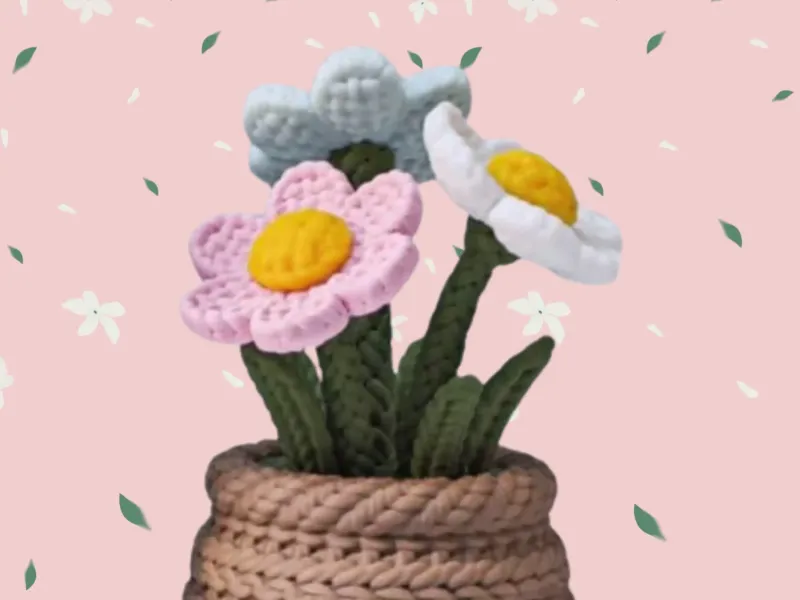 Adorno jazmín efecto tejido | Woven effect decoration