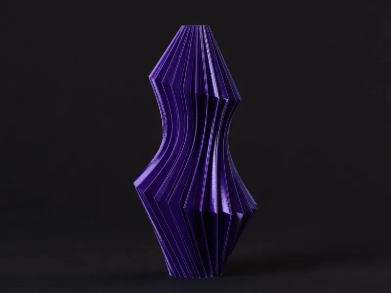 Modern Sculptural Vase (vase mode)
