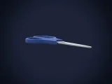Precision Office Scissors 3D Printable Model-4