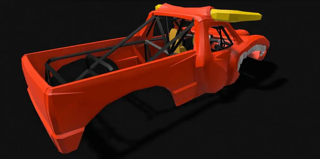 RC 1:12 EL TORO LOCO BODYSHELL MONSTER TRUCK