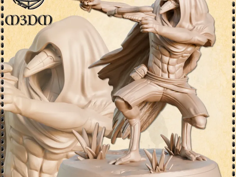 Metalforged Birdfolk Rogue (Action)