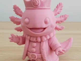 Chibi Axolotl King