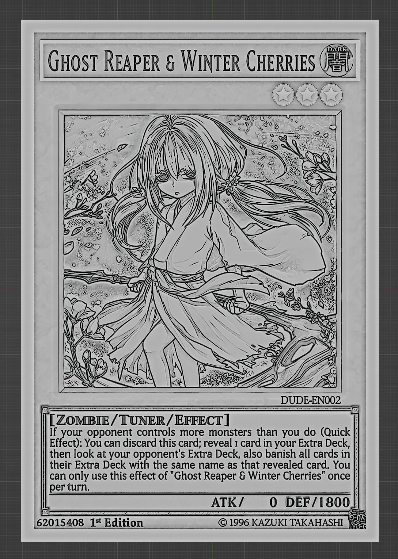 GHOST REAPER & WINTER CHERRIES - YUGIOH