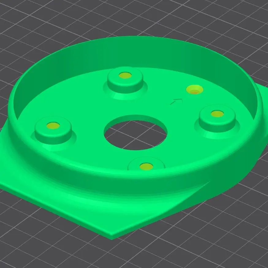 Unifi G6 Turret Single gang box cover plate