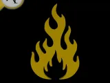 Simple Flame Symbol - 2D Art-0