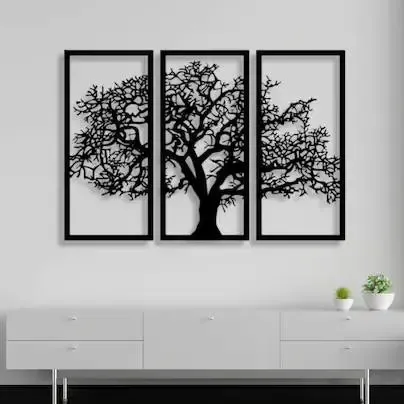 Tree Wall Art Panel Frame