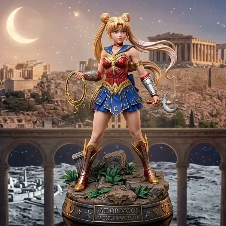 SAILOR MOON AS WONDER WOMAN
