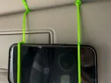 TPU Flexible Cable-Tie Sun Visor Phone Holder – 3D Printable-2