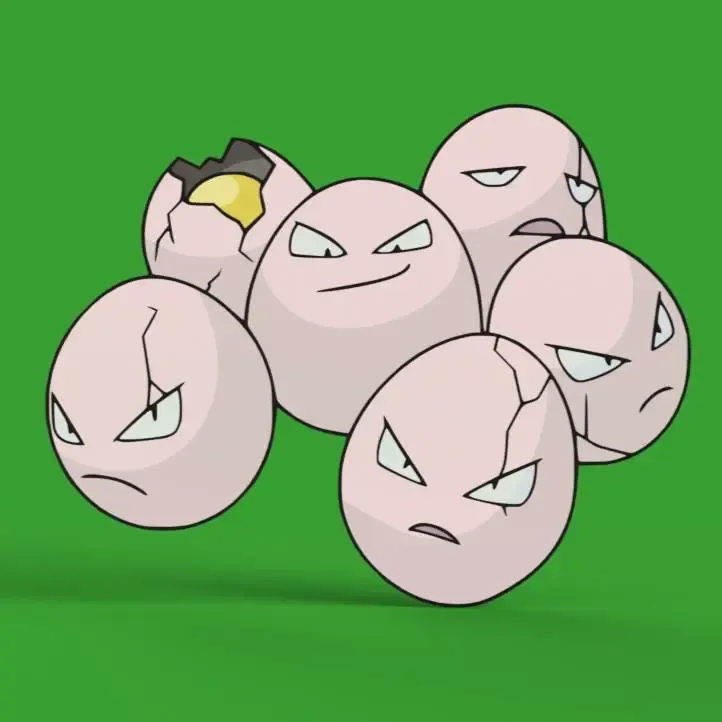 Exeggcute Wall Art