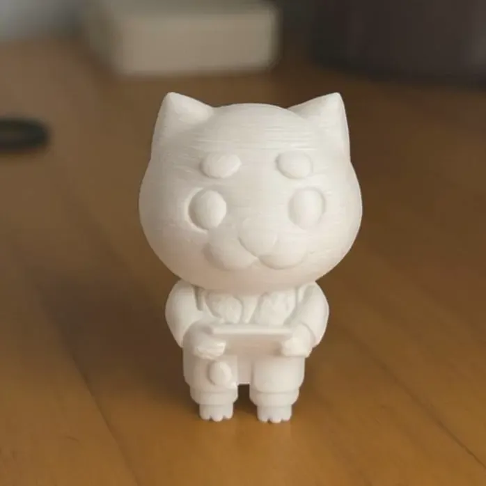 Cat doctor figurine