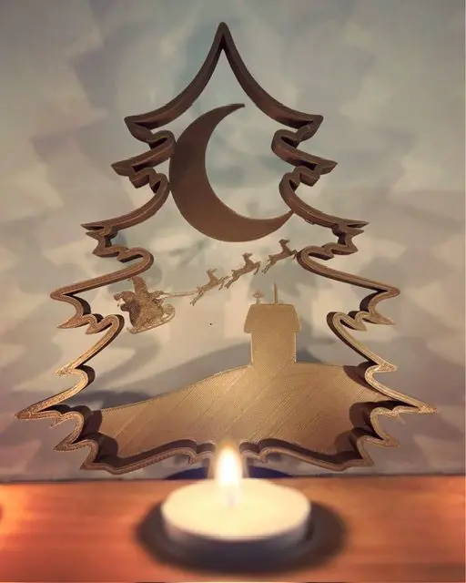 Christmas tree ornament with stand