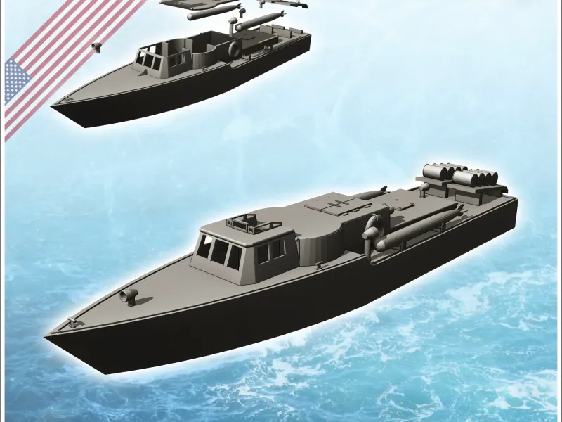 Patrol torpedo boat PT-658 - miniatures warhammer tabletop s