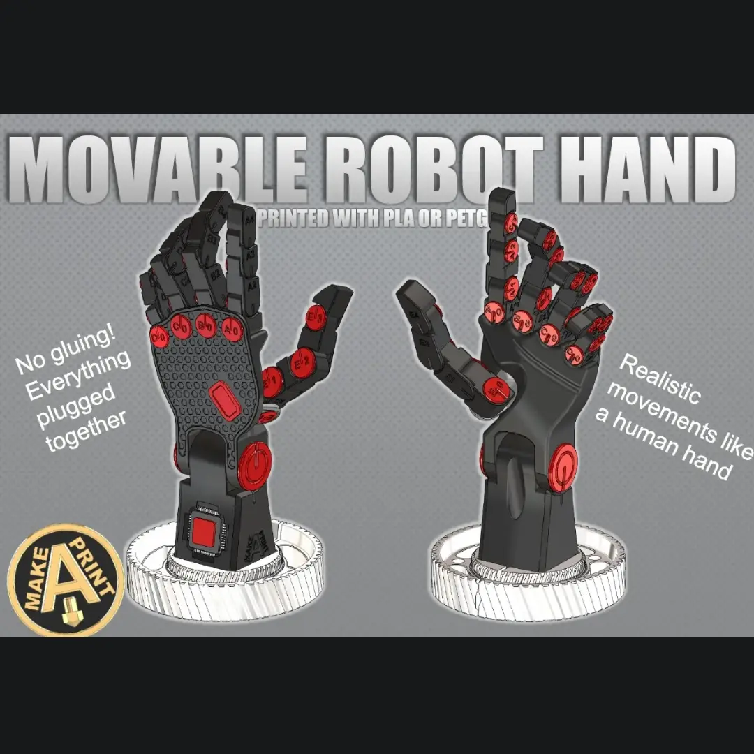 Poseable Robot Hand 