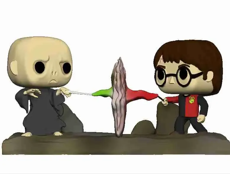 Diorama Funko Harr Potter vs Voldemort
