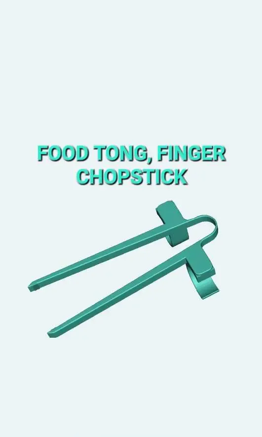 FOOD TONG, FINGER CHOPSTICK