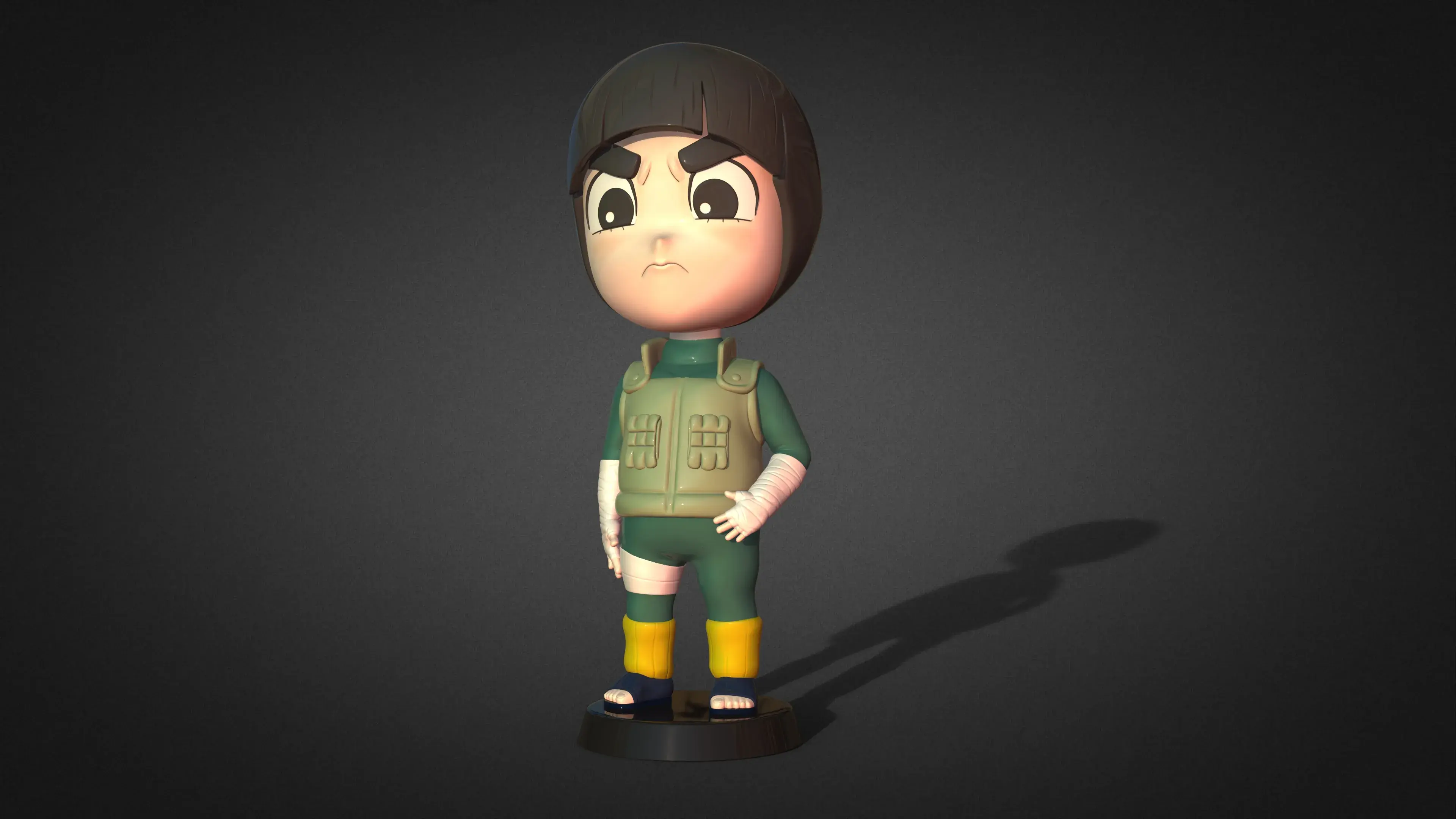 ROCK LEE NARUTO CHIBI