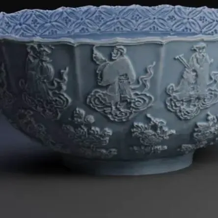 8 immortals Daoist Bowl by Peter Farell