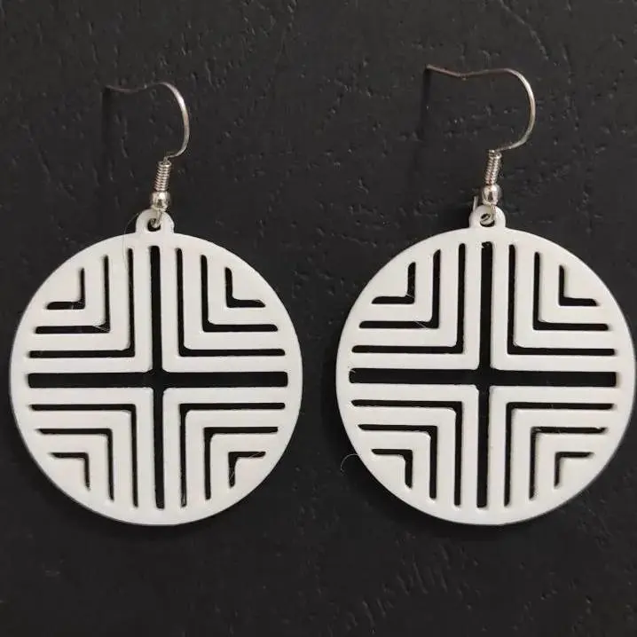 Pulse of the Grid – Earrings
