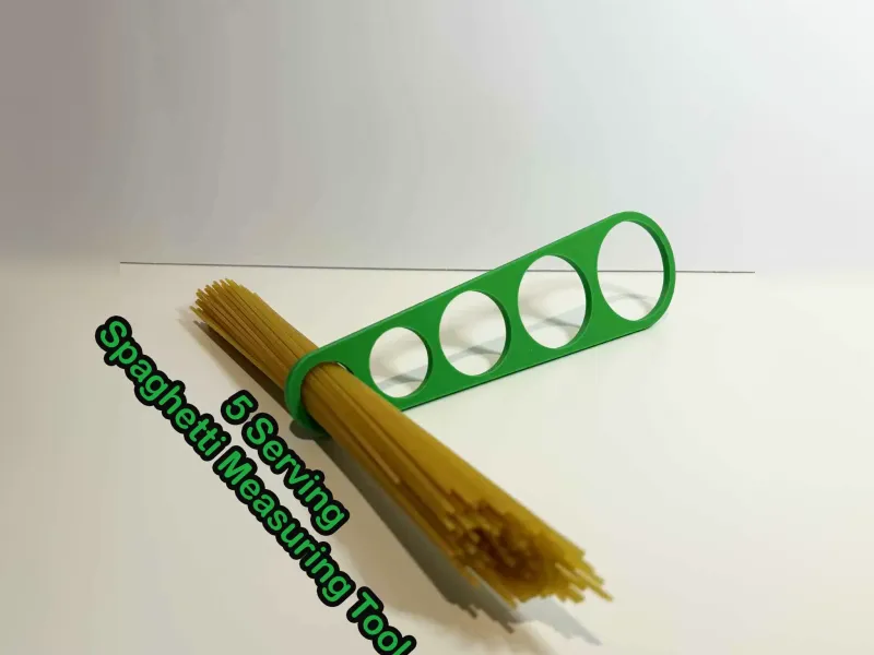5 Serving Spaghetti measuring tool