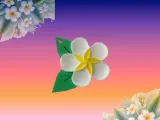 Frangipani Keychain-3