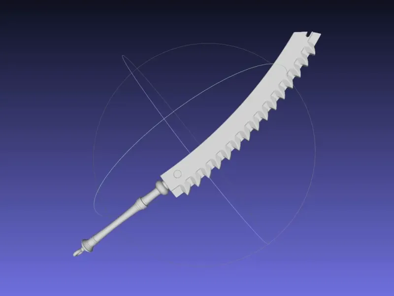 NIER Kaine Sword Printable Assembly