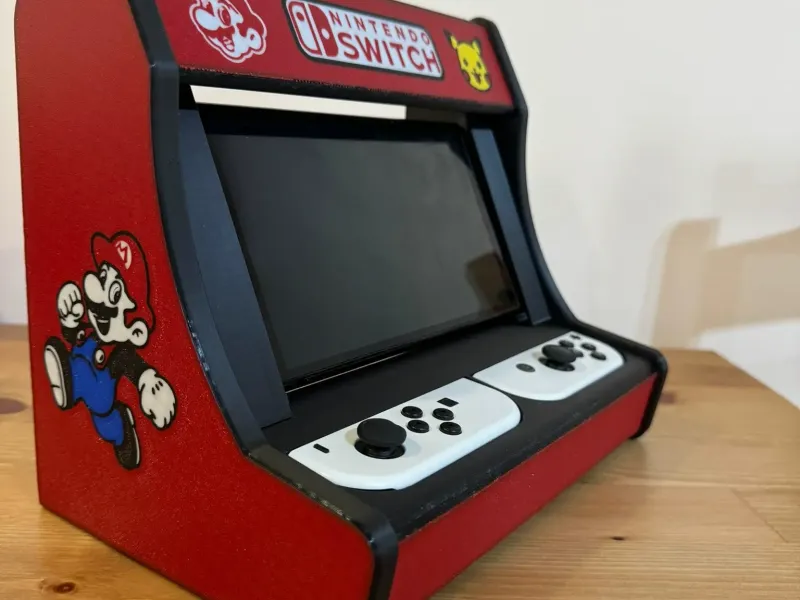 Retro Gaming Bliss with the Nintendo Switch Arcade Stand 2JC