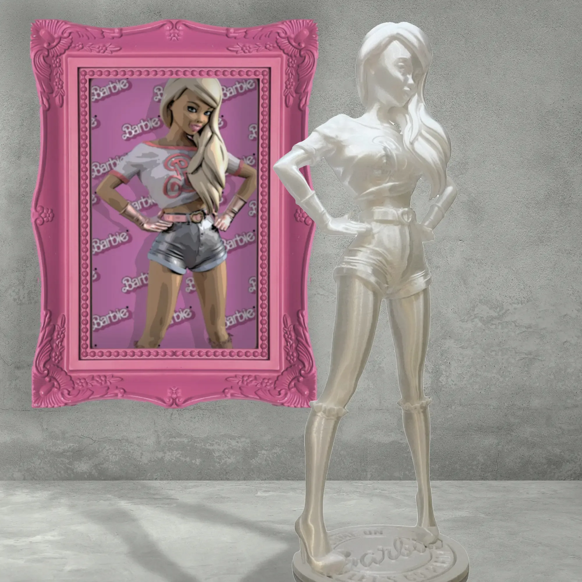 Barbie doll figurine