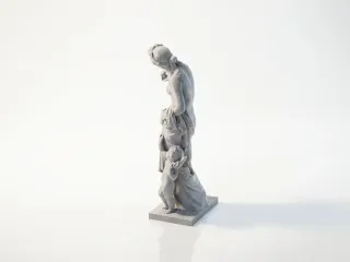 Venus With Child Classical Statue 3D Printable