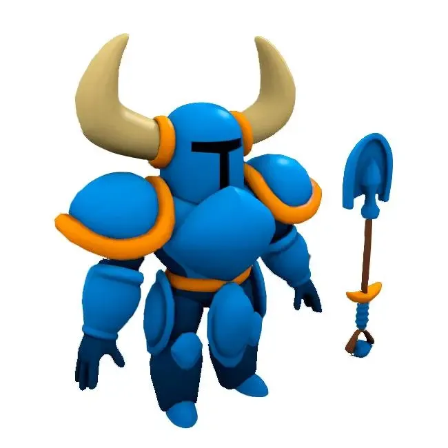 Shovel Knight – Yooka-Laylee Appearance (3D Model)